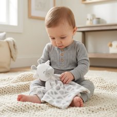 19C210: Baby Novelty Giraffe Comforter